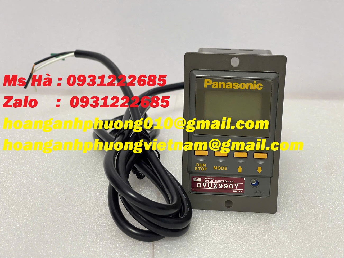 Bộ điều khiển tốc độ Panasonic DVUX990Y có bảo hành đầy đủ